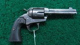 COLT BISLEY MODEL FRONTIER SIX SHOOTER CALIBER 44-40