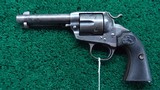 COLT BISLEY MODEL FRONTIER SIX SHOOTER CALIBER 44-40 - 2 of 13