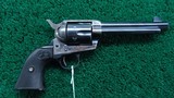 *Sale Pending* - COLT FIRST GEN SAA WITH 5-1/2” BARREL CHAMBERED IN .45 COLT - 1 of 13