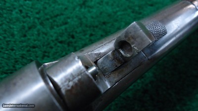 SPORTERIZED BROWN MFG. CO. BALLARD MILITARY RIFLE CHAMBERED IN 44 RF WITH RARE *DUAL IGNITION - Image 13 of 22