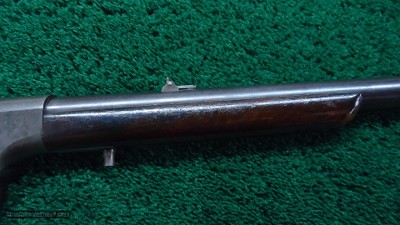 SPORTERIZED BROWN MFG. CO. BALLARD MILITARY RIFLE CHAMBERED IN 44 RF WITH RARE *DUAL IGNITION - Image 5 of 22