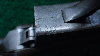 SPORTERIZED BROWN MFG. CO. BALLARD MILITARY RIFLE CHAMBERED IN 44 RF WITH RARE *DUAL IGNITION - Image 14 of 22