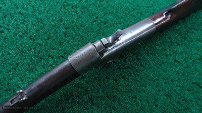 SPORTERIZED BROWN MFG. CO. BALLARD MILITARY RIFLE CHAMBERED IN 44 RF WITH RARE *DUAL IGNITION - Image 4 of 22
