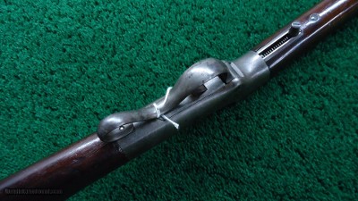 SPORTERIZED BROWN MFG. CO. BALLARD MILITARY RIFLE CHAMBERED IN 44 RF WITH RARE *DUAL IGNITION - Image 3 of 22