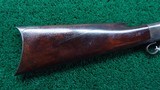 SPORTERIZED BROWN MFG. CO. BALLARD MILITARY RIFLE CHAMBERED IN 44 RF WITH RARE *DUAL IGNITION - 20 of 22