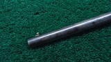 SPORTERIZED BROWN MFG. CO. BALLARD MILITARY RIFLE CHAMBERED IN 44 RF WITH RARE *DUAL IGNITION - 16 of 22