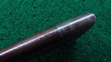 SPORTERIZED BROWN MFG. CO. BALLARD MILITARY RIFLE CHAMBERED IN 44 RF WITH RARE *DUAL IGNITION - 17 of 22