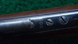 WINCHESTER FIRST MODEL 1895 FLAT SIDE RIFLE CHAMBERED IN 30 US - 14 of 20