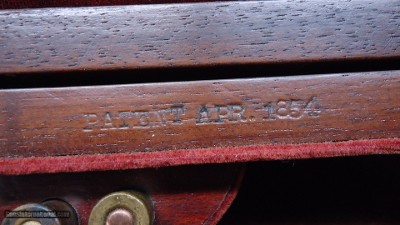 ENGRAVED AND INLAID S&W SINGLE ACTION REVOLVER IN CALIBER 32 IN A KIDDER MARKED CASE - Image 17 of 19