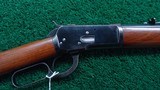 OUTSTANDING WINCHESTER MODEL 1892 RIFLE IN 25-20 WCF - 1 of 21