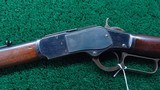 WINCHESTER MODEL 1873 RIFLE IN 22 SHORT CALIBER - 2 of 22
