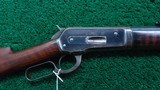 WINCHESTER MODEL 1886 STRAIGHT GRIP TAKE DOWN RIFLE CHAMBERED IN 45-90 WCF - 1 of 24