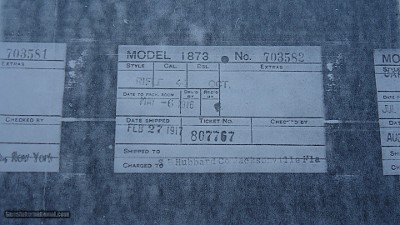 WINCHESTER MODEL 1873 RIFLE CHAMBERED IN 44 WCF - Image 19 of 25