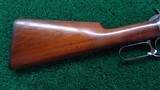 WINCHESTER MODEL 1894 RIFLE WITH PENCIL BARREL IN 30 WCF - 22 of 24