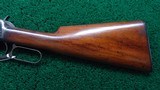 WINCHESTER MODEL 1894 RIFLE WITH PENCIL BARREL IN 30 WCF - 20 of 24