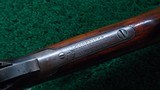 WINCHESTER MODEL 1894 RIFLE WITH PENCIL BARREL IN 30 WCF - 8 of 24