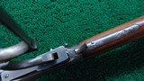 WINCHESTER MODEL 1894 RIFLE WITH PENCIL BARREL IN 30 WCF - 9 of 24
