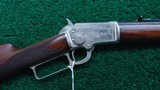 FACTORY ENGRAVED DELUXE MARLIN MODEL 1897 IN CALIBER 22 - 1 of 24