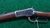 ANTIQUE WINCHESTER MODEL 1892 RIFLE IN 38 WCF - 2 of 20