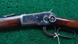 WINCHESTER MODEL 92 SADDLE RING CARBINE CHAMBERED IN 44 WCF - 2 of 23