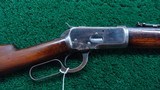 WINCHESTER MODEL 92 SADDLE RING CARBINE CHAMBERED IN 44 WCF - 1 of 23