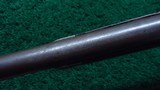 ANTIQUE WINCHESTER MODEL 1892 RIFLE IN 38 WCF CALIBER - 10 of 20