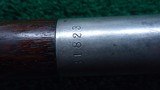 ANTIQUE WINCHESTER MODEL 1892 RIFLE IN 38 WCF CALIBER - 14 of 20