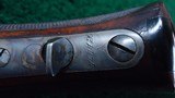 BEAUTIFUL WINCHESTER MODEL 1873 DELUXE FACTORY ENGRAVED RIFLE IN 44 WCF CALIBER - 18 of 25