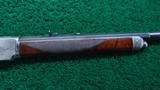 BEAUTIFUL WINCHESTER MODEL 1873 DELUXE FACTORY ENGRAVED RIFLE IN 44 WCF CALIBER - 5 of 25