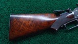 BEAUTIFUL WINCHESTER MODEL 1873 DELUXE FACTORY ENGRAVED RIFLE IN 44 WCF CALIBER - 23 of 25