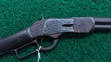 RELIC GRADE WINCHESTER MODEL 1873 RIFLE IN CALIBER 44 WCF - 1 of 22
