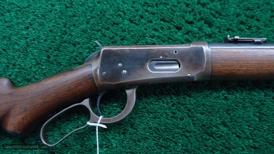 VERY RARE WINCHESTER MODEL 1894 SRC WITH A SPECIAL ORDER PG STOCK AND CARBINE STYLE BUTTPLATE