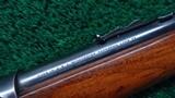 WINCHESTER MODEL 63 SEMI-AUTOMATIC RIFLE CHAMBERED 22 LONG R - 11 of 22