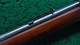 WINCHESTER MODEL 63 SEMI-AUTOMATIC RIFLE CHAMBERED 22 LONG R - 13 of 22