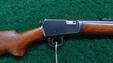 WINCHESTER MODEL 63 SEMI-AUTOMATIC RIFLE CHAMBERED 22 LONG R - 1 of 22