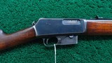 WINCHESTER MODEL 1905 SEMI-AUTOMATIC RIFLE CHAMBERED IN 35 WSL