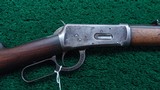WINCHESTER MODEL 1894 RIFLE WITH 28 INCH BARREL CHAMBERED IN 38-55