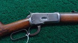ANTIQUE WINCHESTER MODEL 1892 RIFLE IN CALIBER 38-40