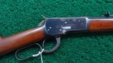 WINCHESTER MODEL 1892 RIFLE CHAMBERED IN 25-20 - 1 of 24