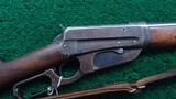 WINCHESTER MODEL 95 TAKEDOWN RIFLE IN DESIRABLE CALIBER 405 WCF