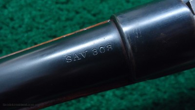 SAVAGE MODEL 1899 RIFLE CHAMBERED IN SAV 303 - Image 6 of 24