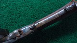 OUTSTANDING FACTORY ENGRAVED WINCHESTER MODEL 1876 DELUXE RIFLE IN 50 EXPRESS - 9 of 25