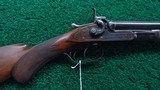 VERY RARE COLT DOUBLE BARREL HAMMER RIFLE IN CALIBER 45-70