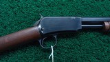 RESTORED WINCHESTER MODEL 1890 SLIDE ACTION RIFLE CHAMBERED IN 22 LONG R.