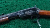 *Sale Pending* - ENGRAVED WINCHESTER MODEL 90 SLIDE ACTION RIFLE CHAMBERED IN 22 WRF - 2 of 23