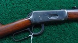 WINCHESTER 1894 SHORT RIFLE IN CALIBER 30 WCF - 1 of 20