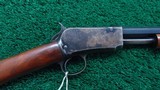 WINCHESTER MODEL 90 SLIDE ACTION RIFLE CHAMBERED IN 22 WRF - 1 of 23