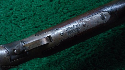 MARLIN MODEL 94 LEVER ACTION RIFLE CHAMBERED IN 25-20M - Image 8 of 21