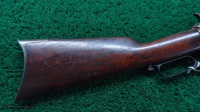SCARCE COLT-BURGESS SPORTING RIFLE CHAMBERED IN 44 WCF - Image 21 of 23