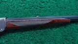 WINCHESTER MODEL 1885 DELUXE HIGH WALL RIFLE IN CALIBER 22 SHORT - 5 of 24